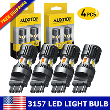 3157 Switchback Led Turn Signal Blinker Bulbs For 1999-2013 Chevy Silverado 1500