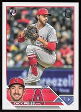 2023 Topps Update Zack Weiss Rookie /99