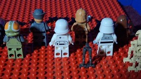 Lego Star Wars Minifigures 11 Retired & Accessories Lot #3
