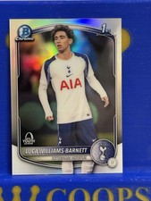 Topps 2025 Bowman Chrome Bowman Briefing 1st Bowman Luca Williams-Barnett BU-LWB