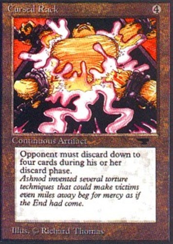 1x Cursed Rack MTG - Antiquities - NM-Mint