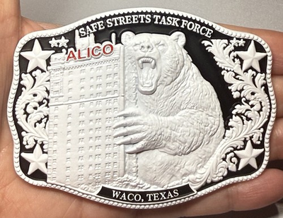 #ad 💥FBI Waco Texas Safe Streets Task Force ALICO Bldg Challenge Coin White # 50 $179.00