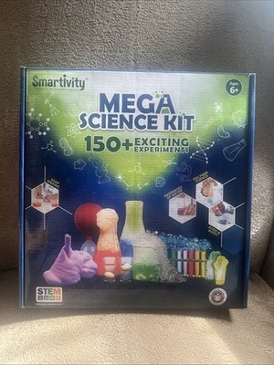 Smartivity Mega Science Kit 150+ Experiments Ages 6+ STEM Learning