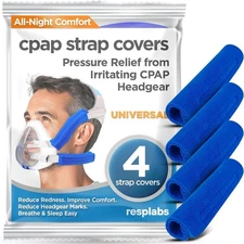 4 Pcs CPAP Strap Covers Most Full Face & Nasal CPAP Mask Headgear Universal