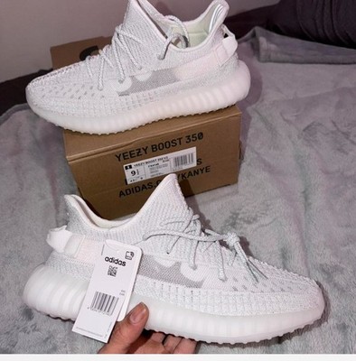 adidas Yeezy Boost 350 V2 Static Non-Reflective FX4145 White Men's Sneakers