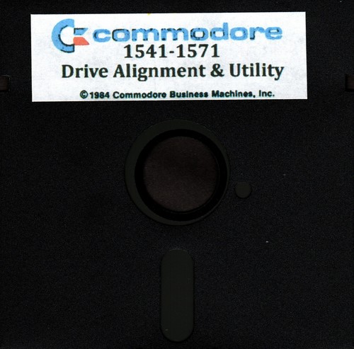 Commodore 64 - 128 - 1541-1571 Drive Alighment & Utility - 5.25 Disk & CD