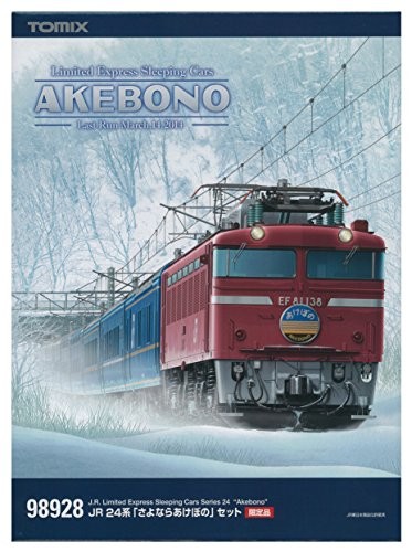 TOMIX N escala 98928 Limited Express coche cama 24 adiós Akebono modelo tren | Zustand: Used