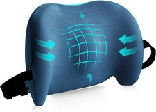 Lumbar Support Pillow for Office Chair, Car Lumbar Pillow Lower Back Pain Relief