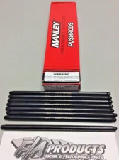 Manley 25358-8 Swedged End 8.950" Long .135" Wall 3/8" 4130 Push Rods Set Of 8