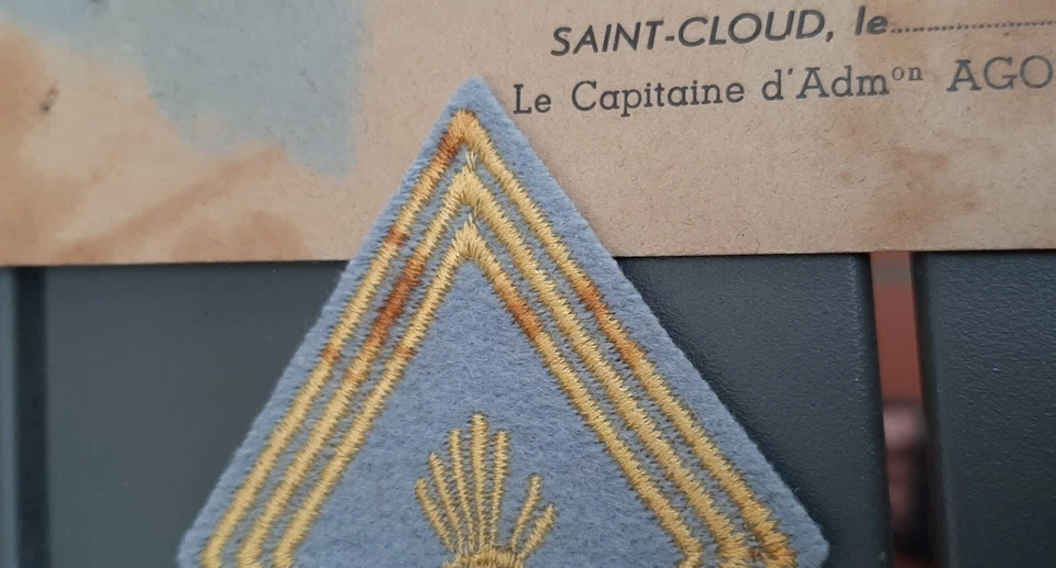 RTA d' ORAN 1952 TIRAILLEURS ALGERIENS Tissu Losange mod. 1945 Modèle Type - Photo 2/4