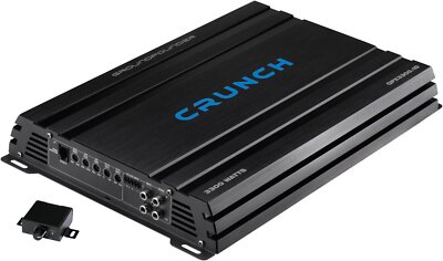 Crunch GPX3300.1D Class D Digital Mono Verstärker 3300 Watt Endstufe