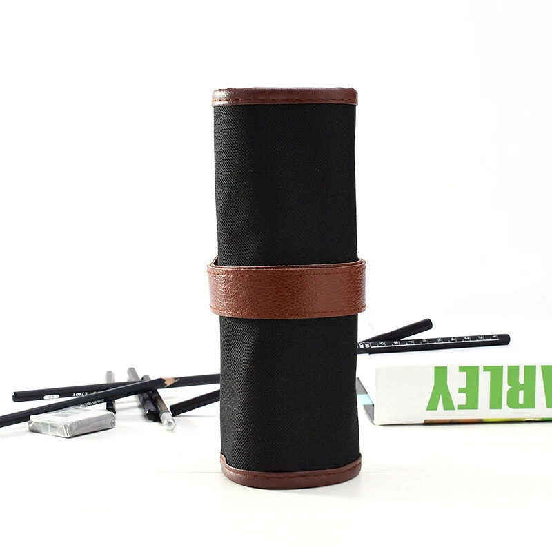 Canvas Pencil Wrap Case 36~72 Löcher Buntstift Rollenhalter Aufbewahrungstasche