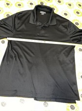 Men's Saddlebred Short Sleeve Black Polo Shirt Size Large