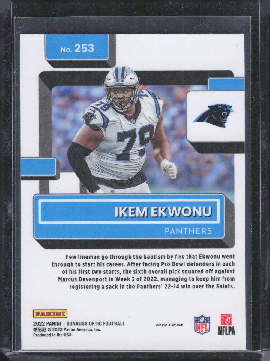 2022 Panini Donruss Optic - Rated Rookie Ikem Ekwonu #253