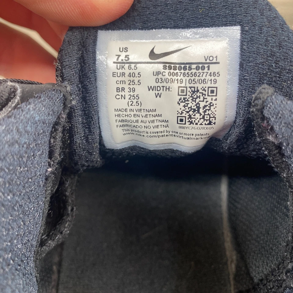 Nike Lunarlon Lunar Fingertrap TR Tenis Para Hombre Talla 7.5 Negro 898065-001 Foto 3 de 4