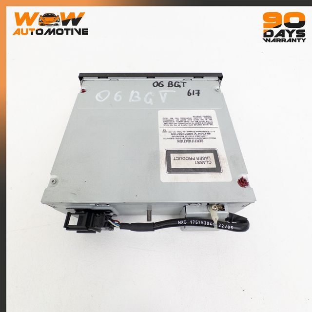 04-13 BENTLEY CONTINENTAL GT GTC FLYING SPUR AUDIO 6 DISC CD CHANGER PLAYER OEM