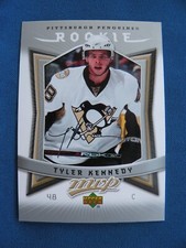 2007/08 UD MVP Hockey Silver Script R/C Tyler Kennedy Pittsburgh Penguins #376