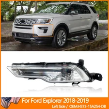 For 2018-2019 Ford Explorer LED Fog Lamp Fog Light Assembly Left Driver Side