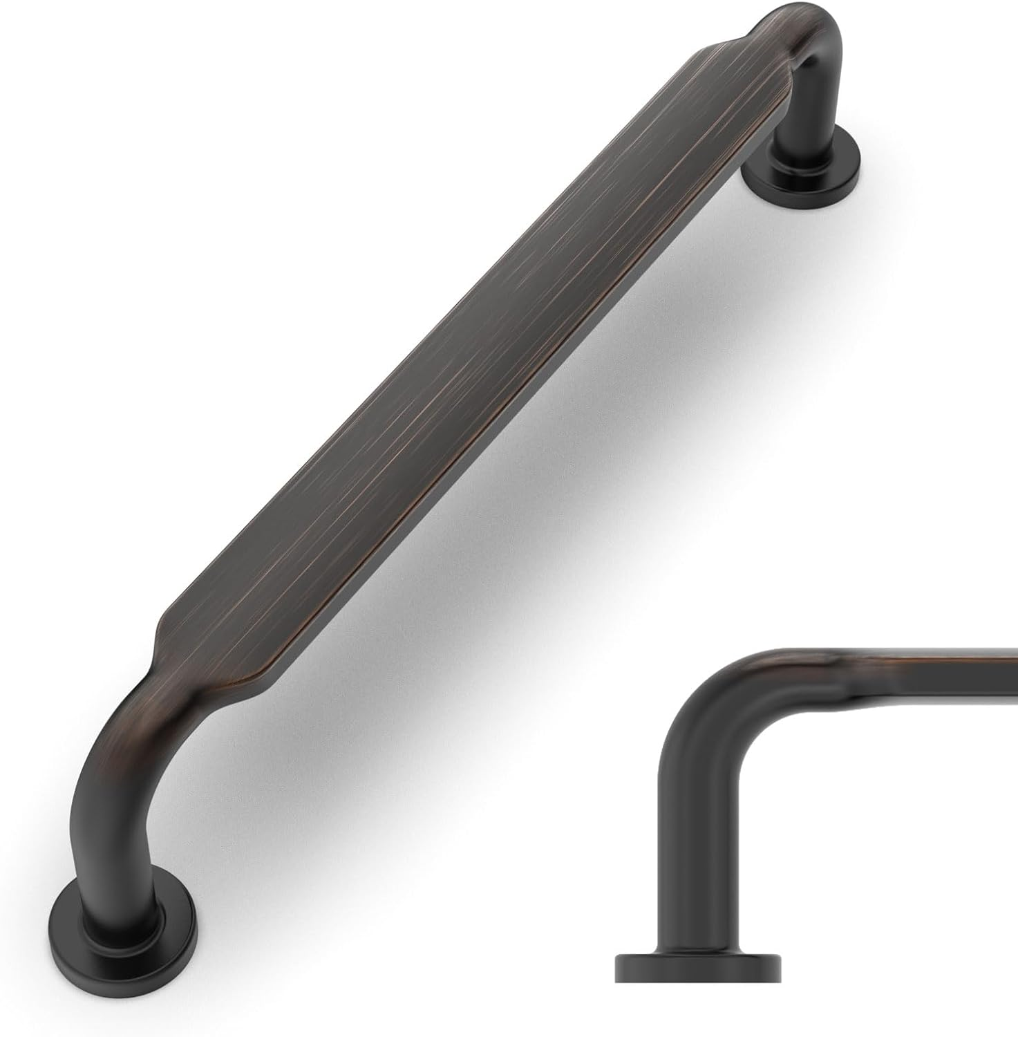 10 Pack Oil Rubbed Bronze Cabinet Pulls 5 Inch(128Mm) Hole Centers Kitchen Cabin
