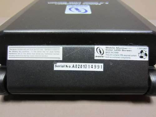Gamecube Monitor - InterAct - 5.4 Color LCD - UNTESTED - See Description - Picture 7 of 10