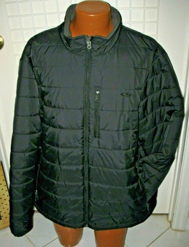 CHAMPION - XXL - BLACK - QUILTED NYLON LINED ZIPPER FRONT JACKET - ZIP POCKETS - Picture 2 of 4