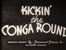 Popeye - Kickin The Conga Round, 1942, 16mm, 400ft Reel