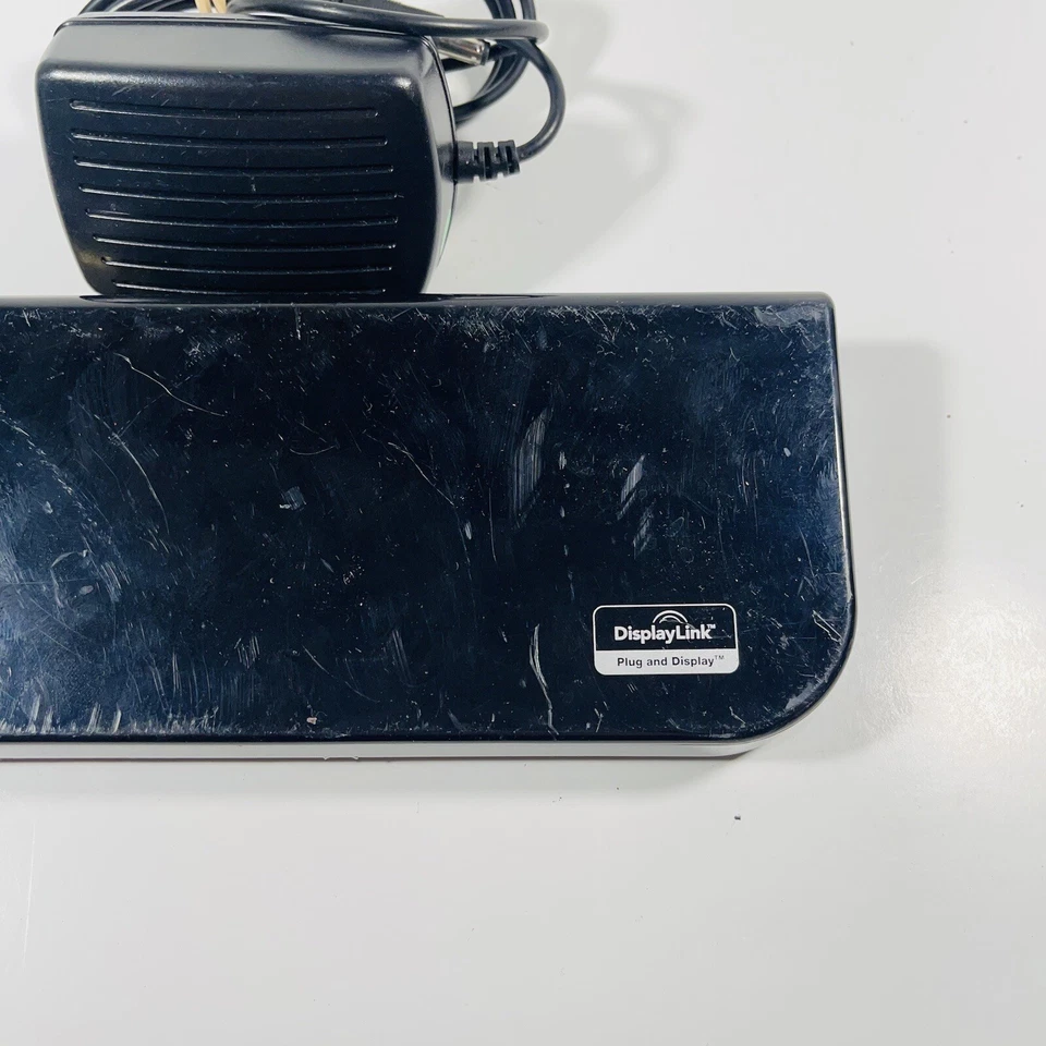 USB 3.0 and USB C Universal Laptop Docking Station Dual Monitor HDMI DVI VGA - Image 2 of 4