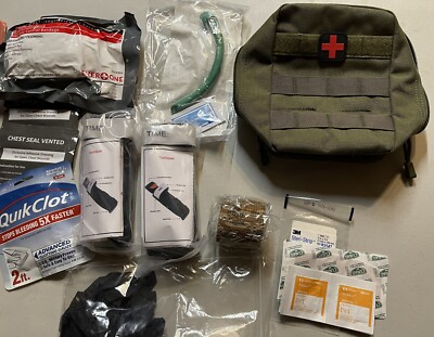 Bleeding Control Kit #stopthebleed.  2 torniquets, Israelli bandage, quick clot!