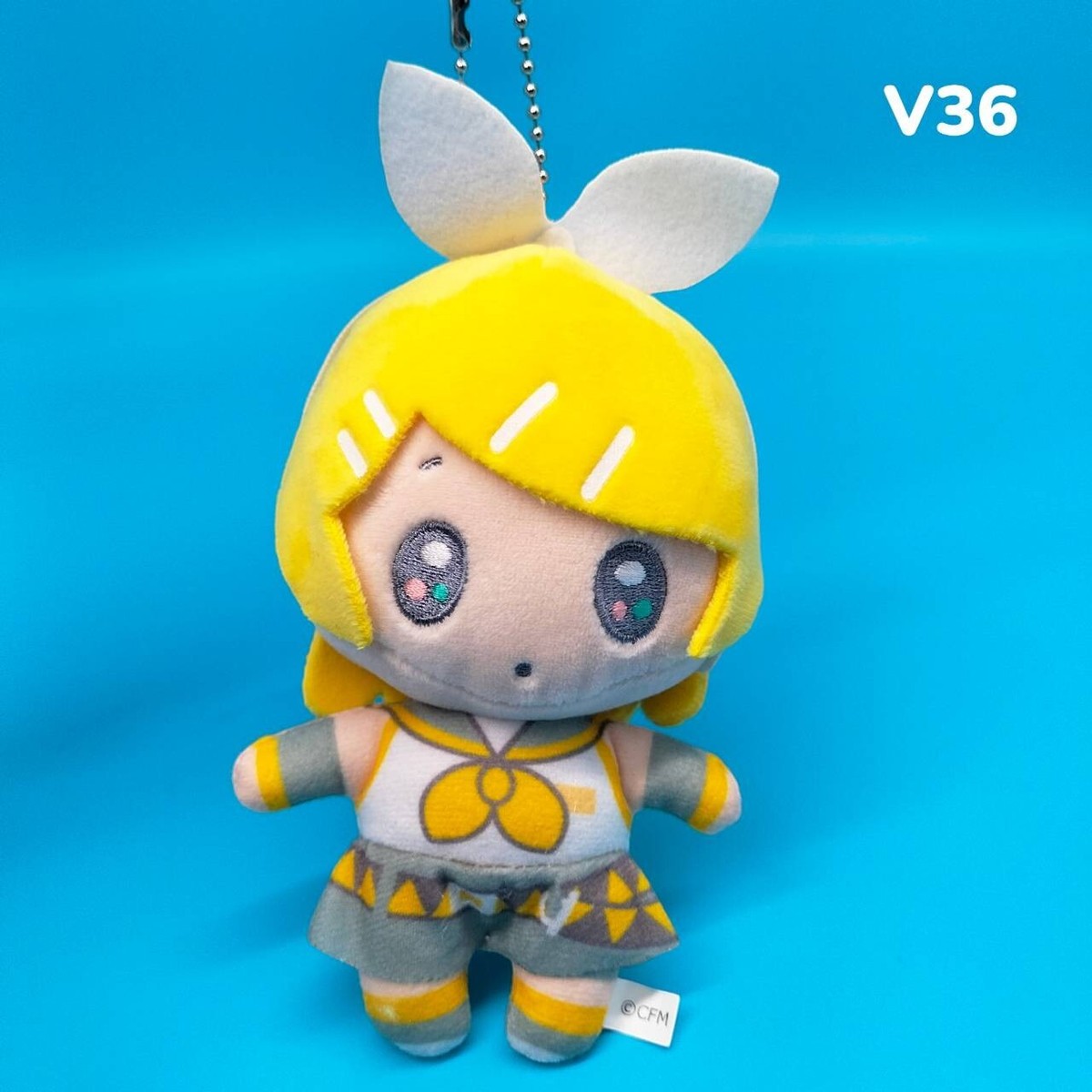 RINON グッズ Kagamine Rin Vocaloid Daiso Keychain Mascot Plush 5