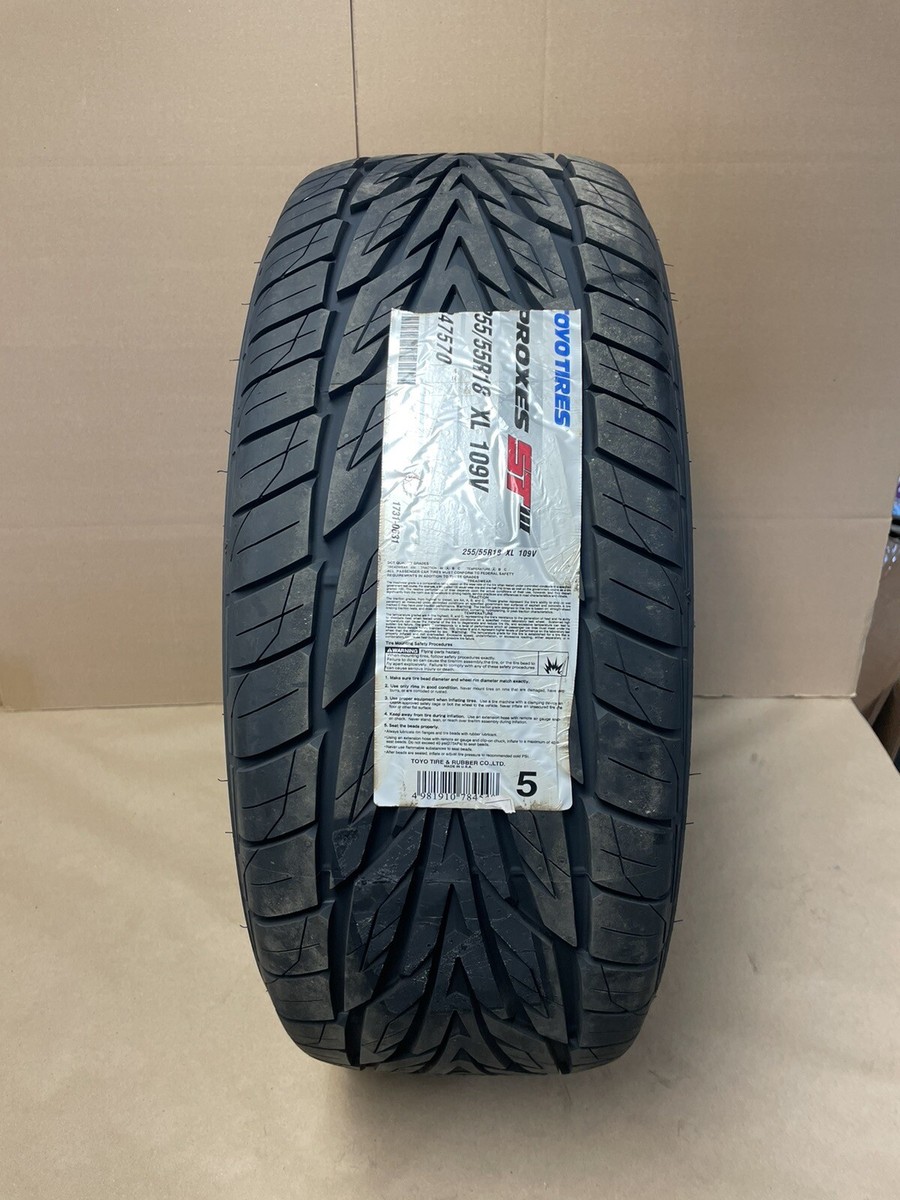 255/55R18 Toyo Proxes S/T III 109V XL Highway All-Season 255/55R18 Toyo Proxes S/T III 109V XL Highway All-Season