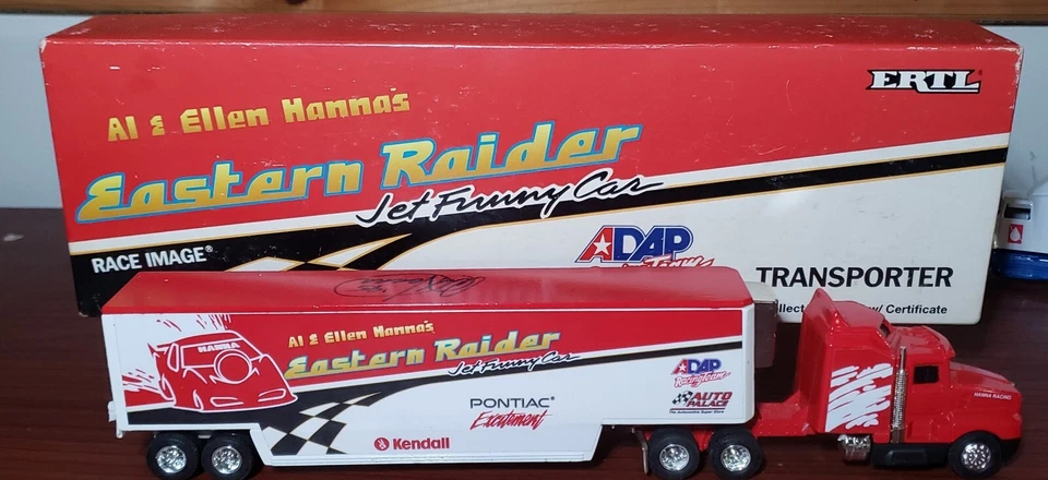 EDICIÓN LIMITADA BURNHAM RACING WINROSS DIECAST HAULER ERTL AL ELLEN HANNA... Foto 4 de 4