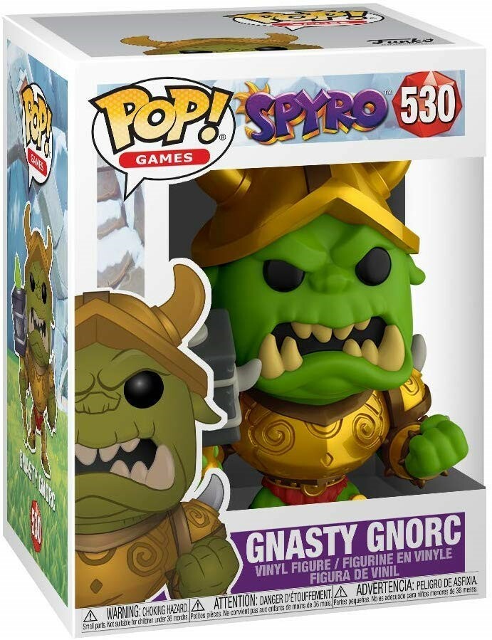 Funko Pop! Games: Spyro - Gnasty Gnorc Collectible Vinyl Figure 3.75 Inches