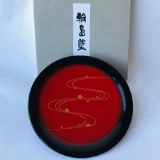 Wajima lacquer Artisan handcrafted Confectionery bowl Made in Japan