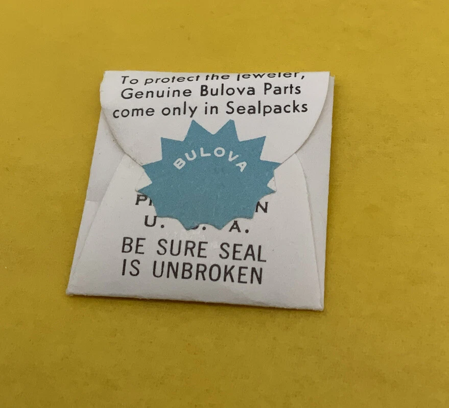 Reloj BULOVA CARAVELLE Modelo 14EB Repuesto #1 - Barril y Cubierta Nuevo de Lote Antiguo Foto 2 de 2