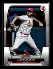 2023 Bowman Paper Alec Burleson St. Louis Cardinals RC #47 5 Card Lot