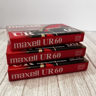 CASSETTE TAPE SONY FX 60 IEC 1 TYPE 1 NORMAL / NEUF scéllé