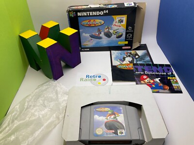 Nintendo 64 / N64 Spiel - WAVE RACE 64 Jetski Waverace - OVP CIB Boxed PAL