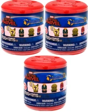 LOT OF 3 MARVEL CAPTAIN MARVEL SERIES 1 MASHEMS CAPSULES NEW TY2854