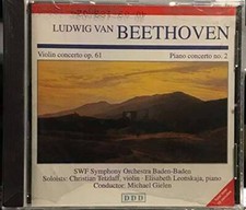 Violin Concerto OP 61 Piano Concerto No 2 - Audio CD - VERY GOOD