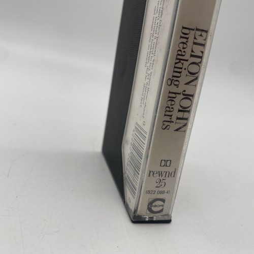 ELTON JOHN BREAKING HEARTS CASSETTE ALBUM - Picture 2 of 3
