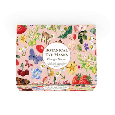 Botanical 24K Gold Eye Masks Anti-Aging Reduces Circles Puffiness Wrinkles 30 Pr