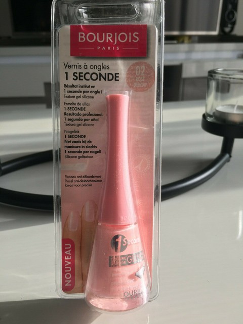 Vernis à Ongles Bourjois 1 Seconde 02 Rose Délicat