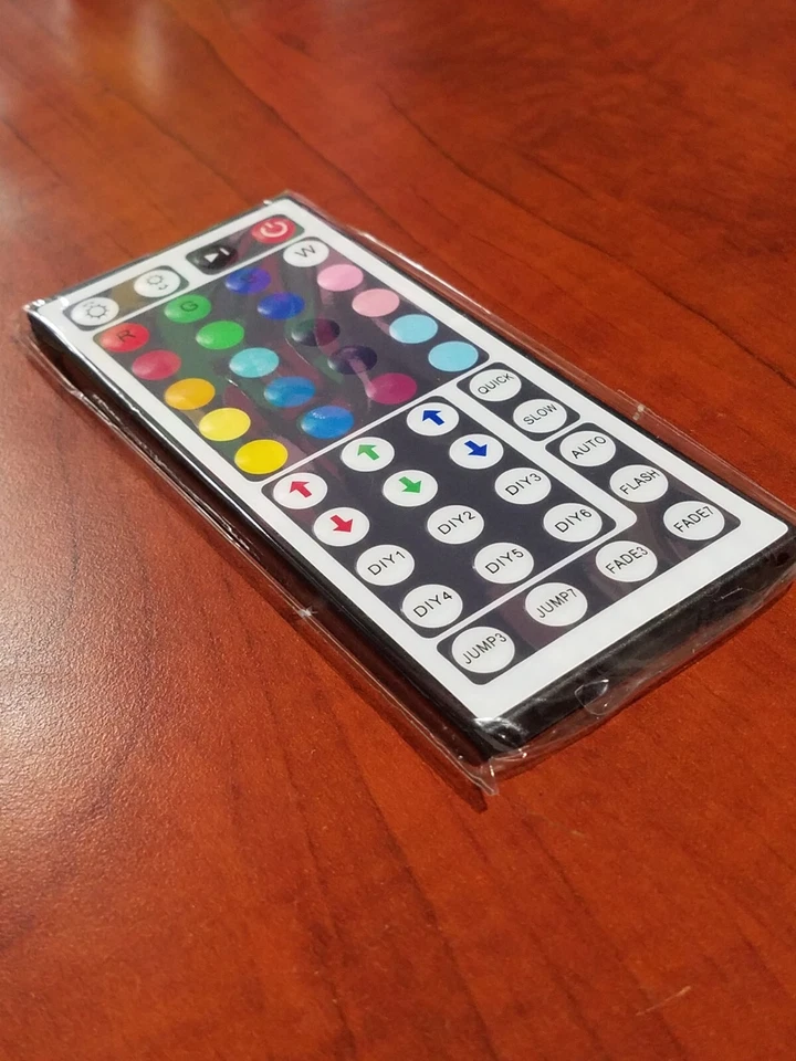 44 Key IR Remote Controller Red Green Blue For LED 3528/5050 Strip Light New RGB - Image 3 of 4