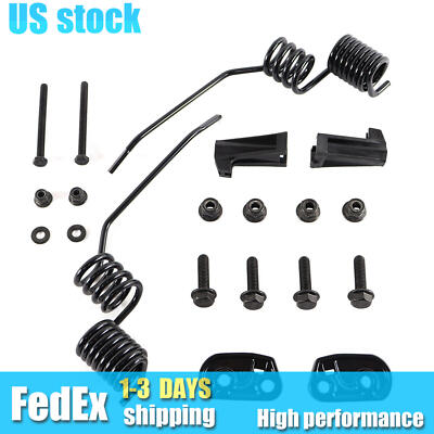 Fits Ski-Doo Spring Style Rail Mount Ice Scratchers Black Replaces 860201728