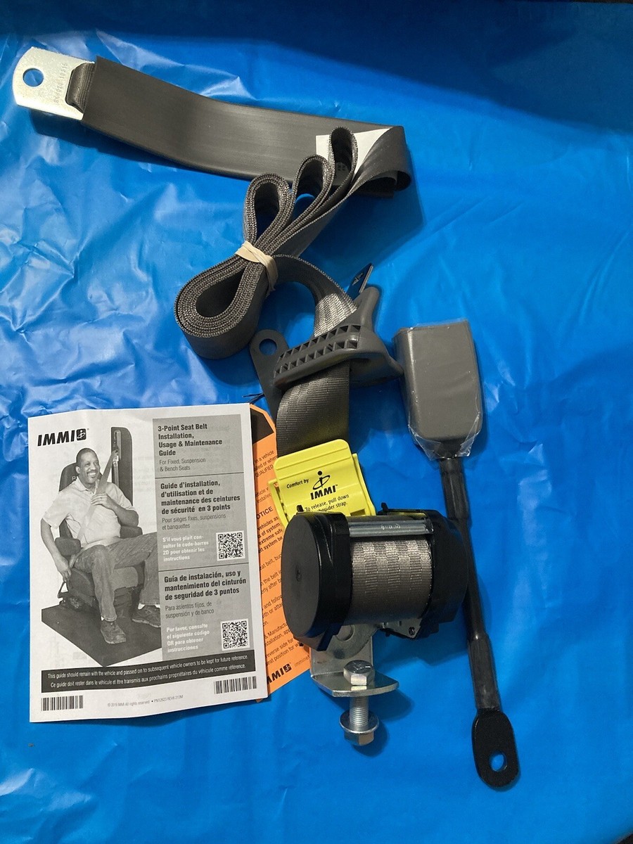 PACCAR Suspension Seat Belt Kit, Gray S84-1070-400 | eBay