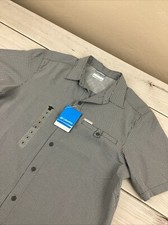 NWT 55 Columbia Declination Trail YD SS Short Sleeve Button Up Shirt Men  s Med.
