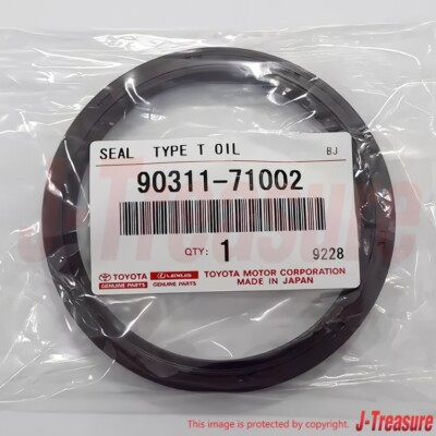 TOYOTA LEXUS Genuine Camshaft / Oil Pump Crankshaft Seal 90311