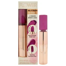 Mix N Matte Lip Duo - LD5 Violet Vixen by Flower Beauty - 0.19 oz