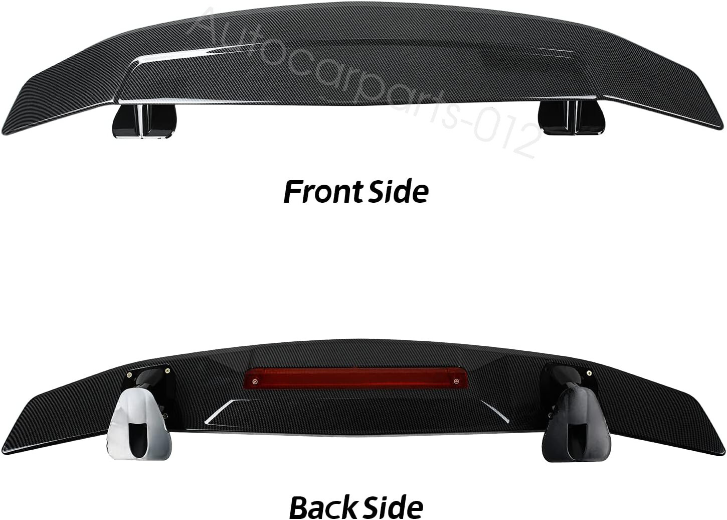46" Carbon Style Rear Trunk Spoiler Wing GT-Style Racing For Porsche Carrera GT