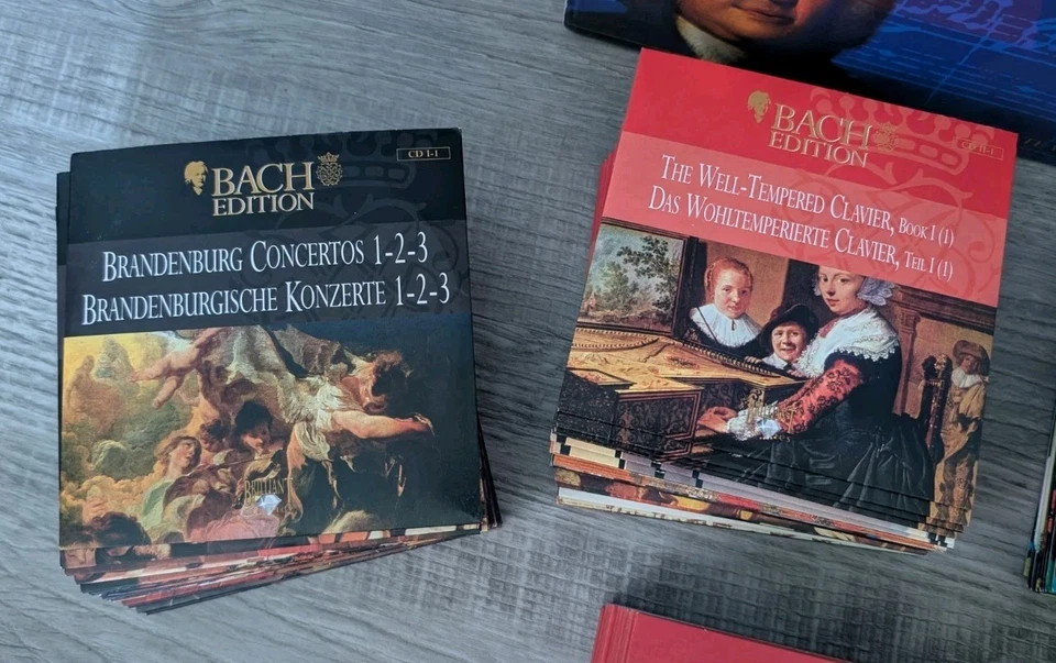 Bach Edition Complete Works 155 Boxed CD Set Brilliant Classics MISSING 3 CDS - Bild 2 von 4